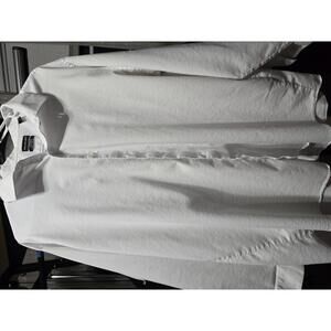 5 Pack Van Heusen Stain Shield Big Fit Stretch White Dress Shirt